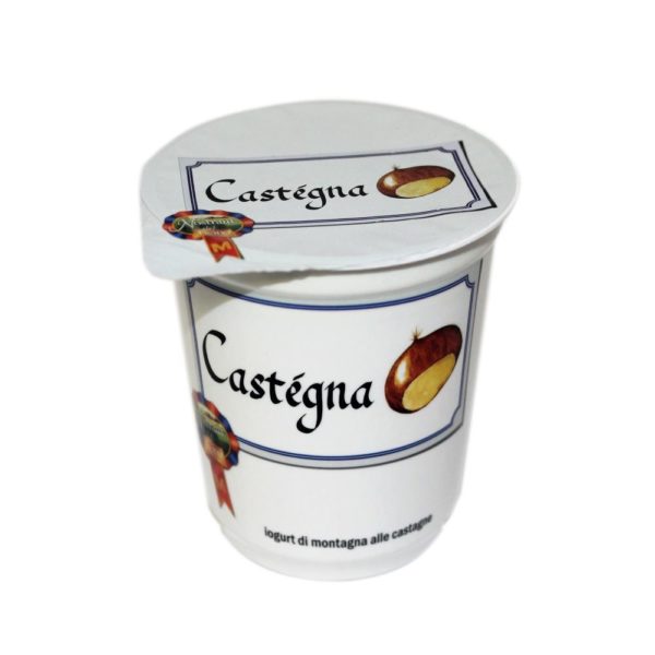 Yogurt Di Montagna Alle Castagne Castégna 180g Nostrani Del Ticino Agroval