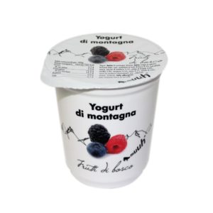 Yogurt Di Montagna Frutti Di Bosco 180g Muuh Agroval