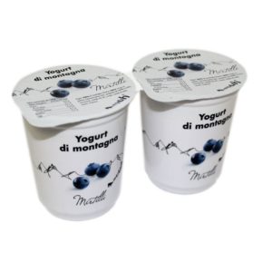 Yogurt di montagna Mirtilli, Muuh