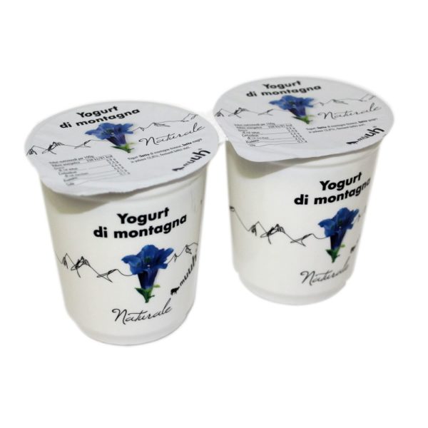 Yogurt Di Montagna Naturale 2x180g Muuh Agroval
