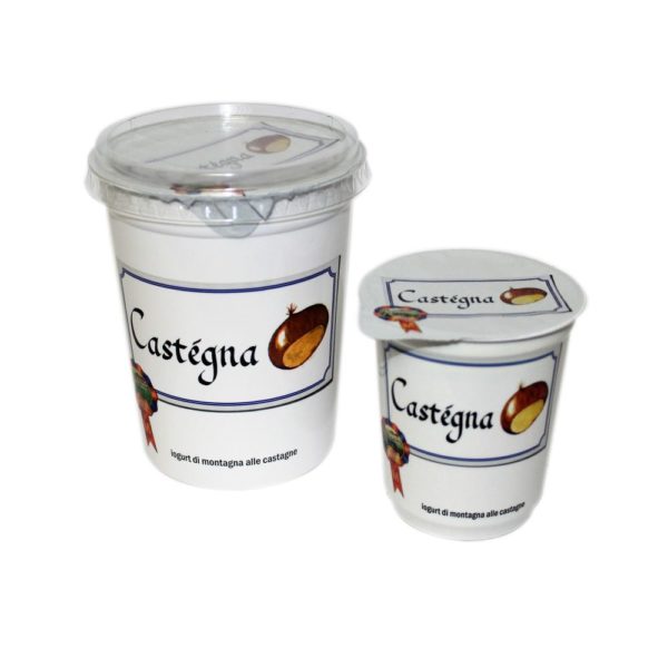 Yogurt Di Montagna Alle Castagne Castégna 180g 500g Nostrani Del Ticino Agroval